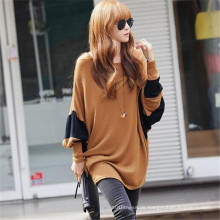 Koreanische Design Frauen Casual Loose Batwing T-Shirt (50028)